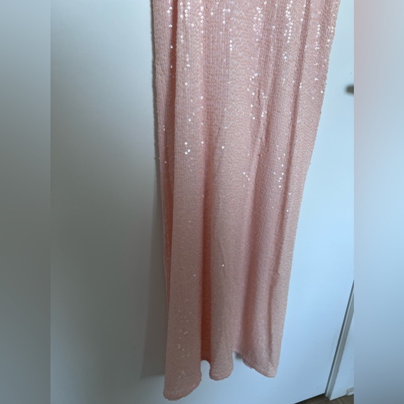 Maxi longue dress robe Zara sequin - Picture 2 of 4